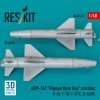 RESKIT RS48-0517 AGM-142 Popeye/Have Nap missiles (2 pcs) (3D Printed) 1/48
